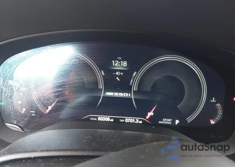 2019 BMW M550I xDrive z USA, uszkodzony, nr VIN WBAJB9C5XKB465156